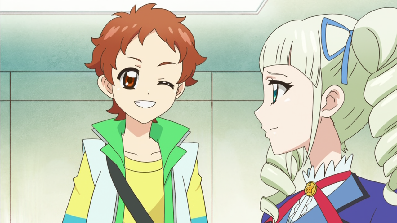 He's the same age as the idols were at the beginning of Aikatsu