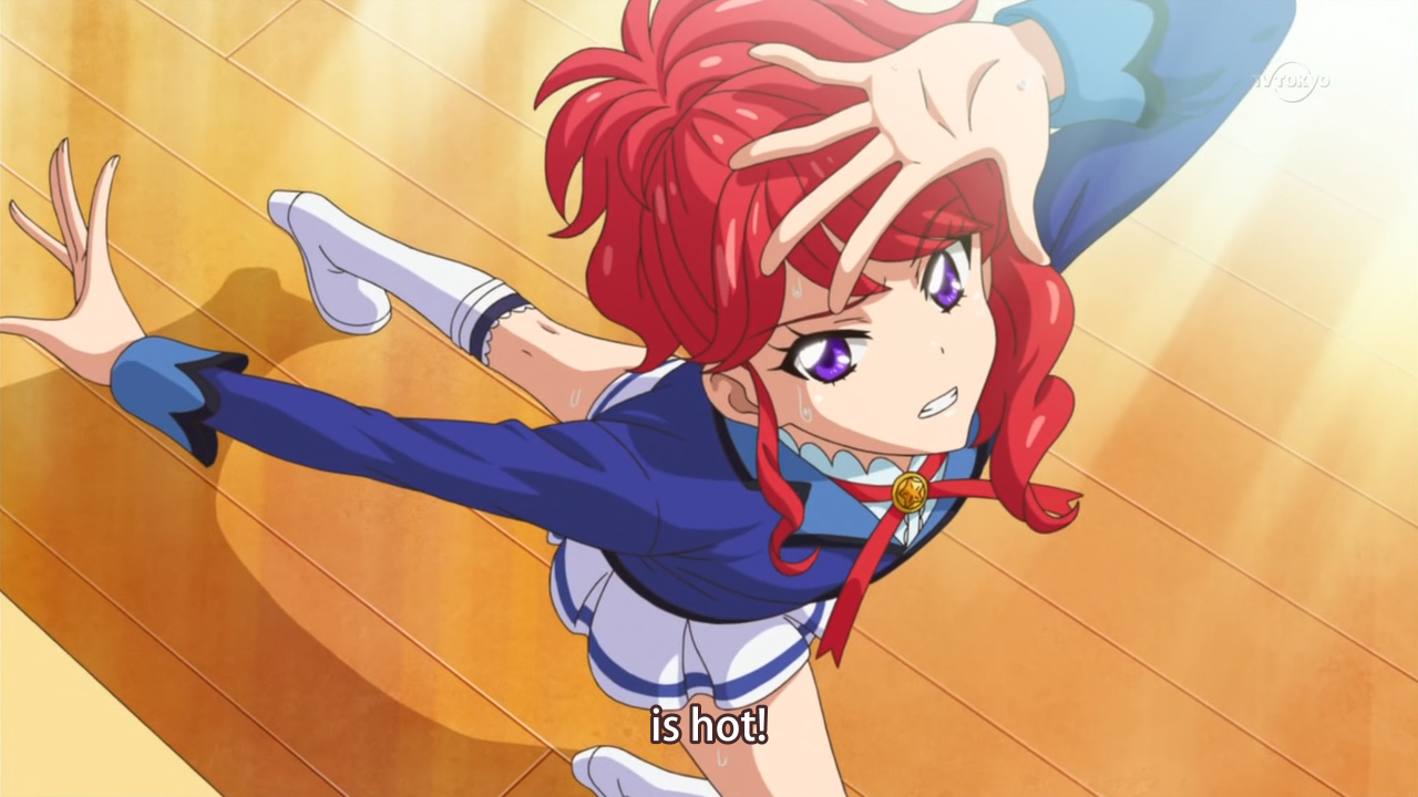 In Aikatsu, atsui means "passionate" 95% of the time... unless Juri is around